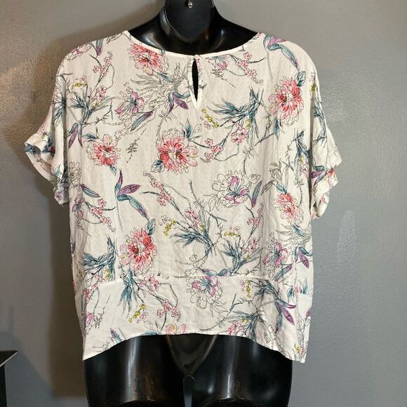 Buffalo David Bitton sketch floral blouse - Picture 6 of 7